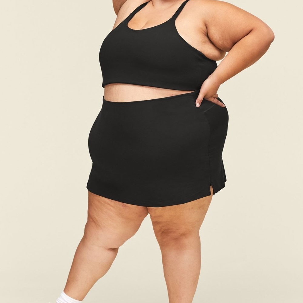 GIRLFRIEND COLLECTIVE Sport Skort in Black - Picture 4 of 8